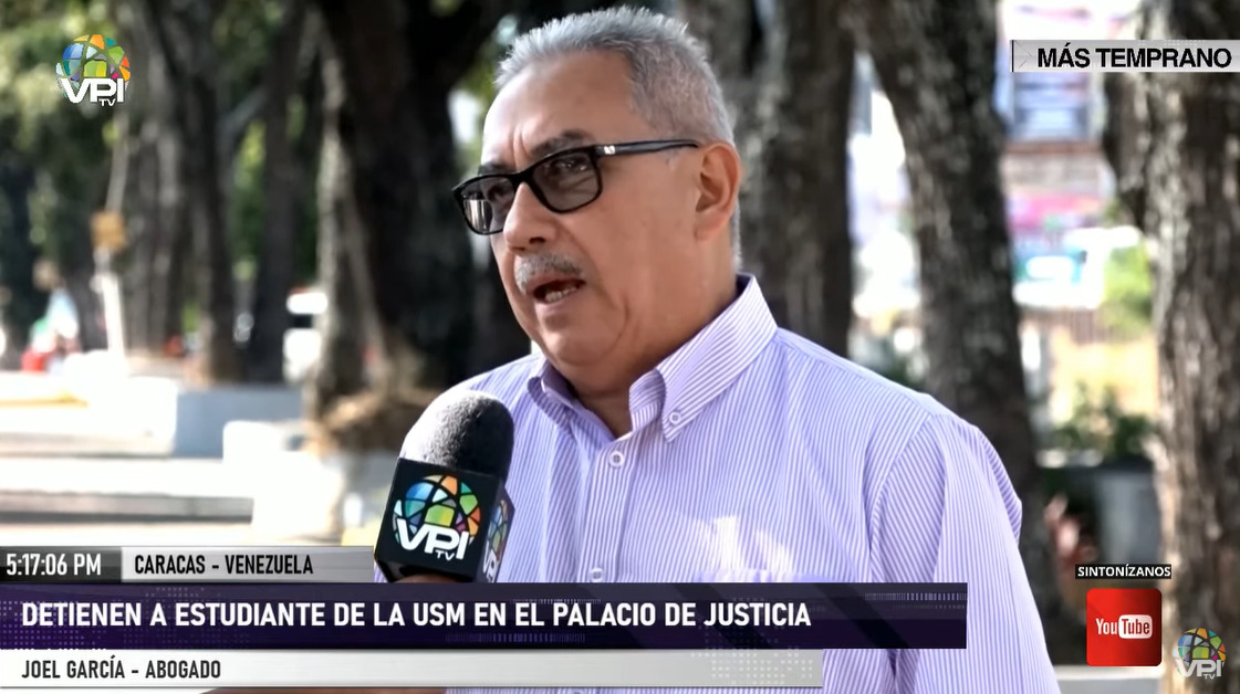 Detenido estudiante de la USM en Palacio de Justicia en Caracas