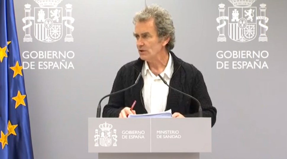 Niña de 4 años, infectada con coronavirus es la más joven en España | Foto: Captura