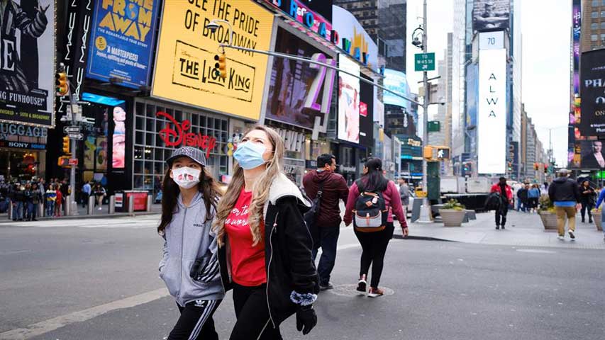 EEUU empezó a convertirse en el foco central de la pandemia | Foto: Cortesía