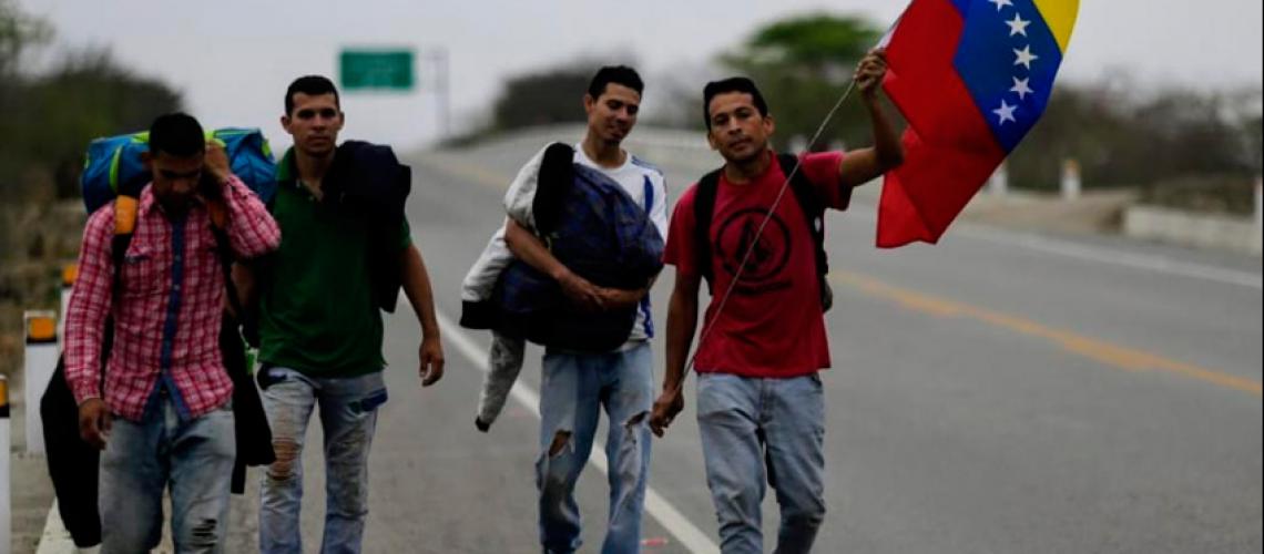 Migrantes venezolanos