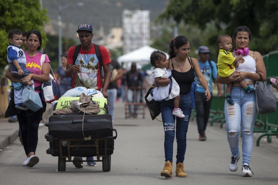 Migrantes venezolanos 