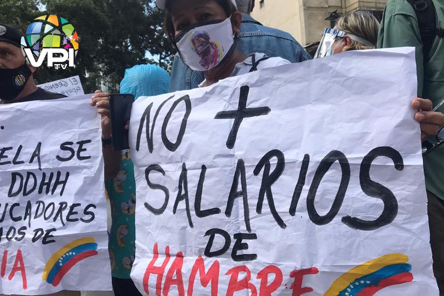 Docentes en Caracas
