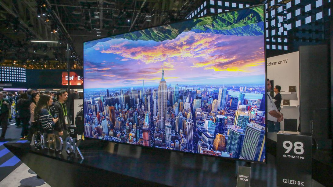 Resultado de imagen para televisor 8k ces