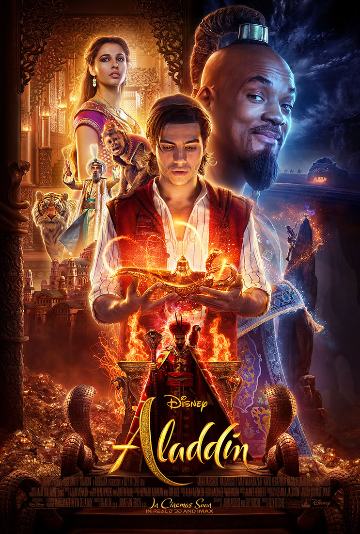Resultado de imagen para aladdín poster