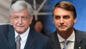 Bolsonaro y López Obrador