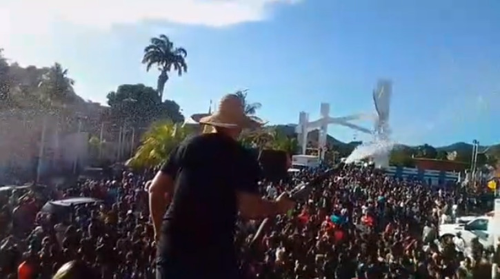 Polémica en Guanta: grito de Carnaval se realizó violando medidas de bioseguridad
