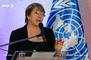 AFP | Michelle Bachelet