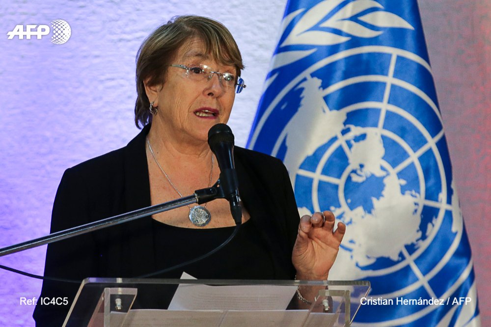 AFP | Michelle Bachelet