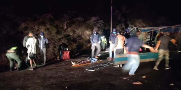 Sucesos | 9 muertos y 23 heridos por accidente vial en estado fronterizo venezolano (+Video)