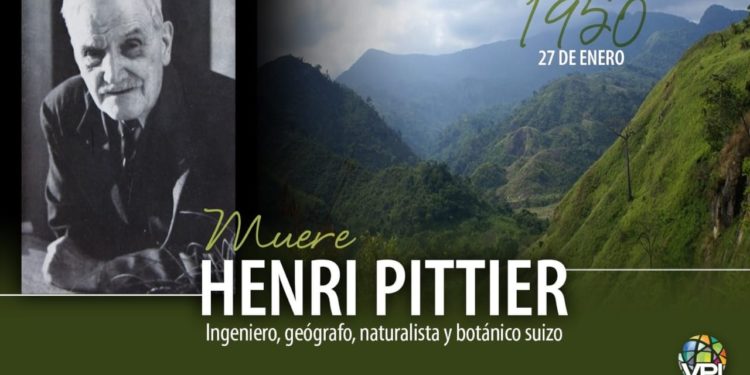 #Efeméride | Henri Pittier, el hombre al natural