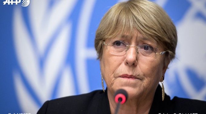 #Mundo | Bachelet solicitó a las autoridades rusas que liberen a seguidores de Navalni