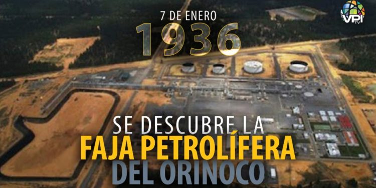 #Efeméride | 7 de enero de 1936: Se descubre la faja petrolífera del Orinoco