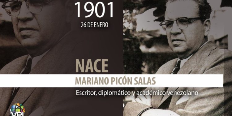 #Efemérides | 26 de enero: nace Mariano Picón Salas