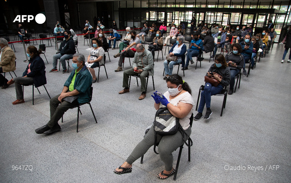 Chile superó los 7 mil contagios diarios de la covid-19