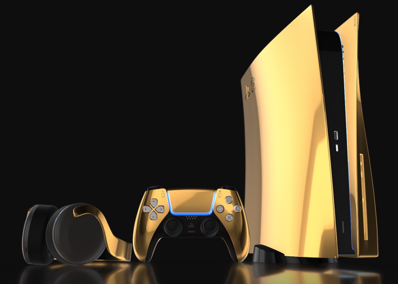 PS5 oro | Foto: Truly Luxury