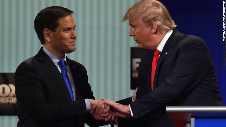 Trump Rubio Foto AFP