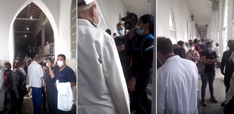 Suspenden vacunación en el hospital vargas | Foto: Monitoreamos.com