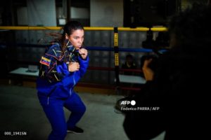 Boxeadora Irismar Cardozo