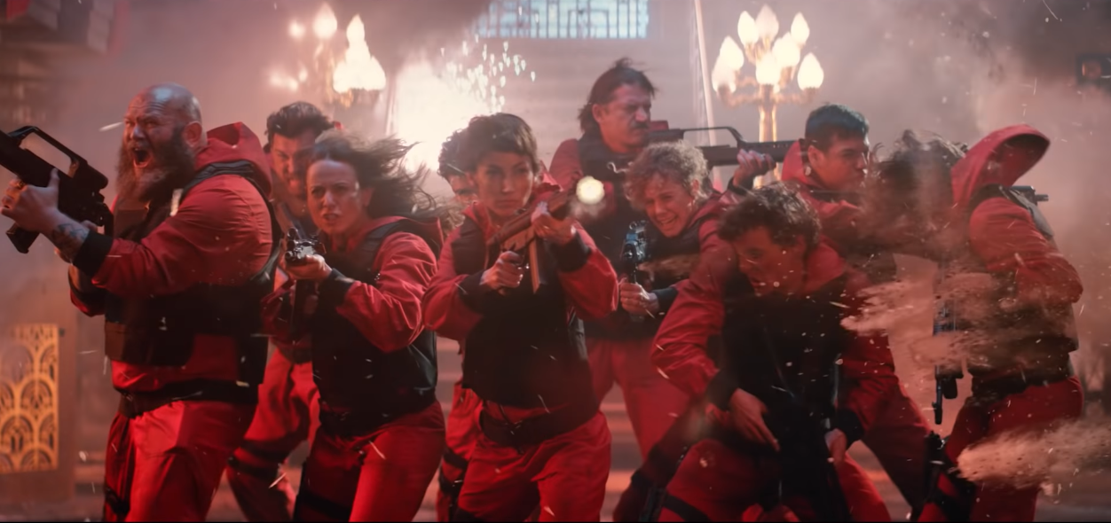 La casa de papel Netflix