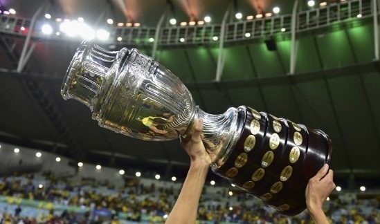 Trofeo de la Copa América. Foto: AFP.