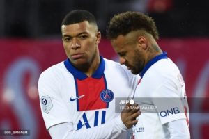 Neymar y Mbappé PSG