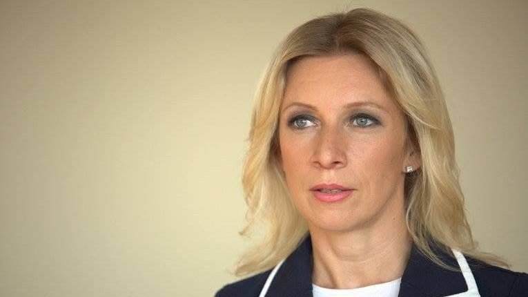 María Zajárova. Foto: Cancillería Rusia