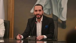 Nayib Bukele. Foto: AFP