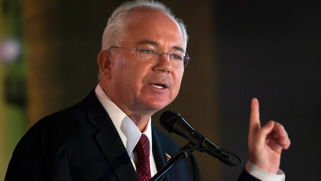 Rafael Ramírez, exministro de Petróleo y expresidente de Pdvsa. Foto: AFP