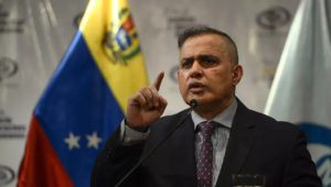 Tarek William Saab, fiscal general de la administración de Maduro. Foto: AFP