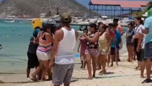 Rescate de los afectados por naufragio de la nave Don Rafa Junior.