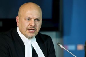Fiscal de la CPI Karim Khan. Foto: Agencias de noticias.