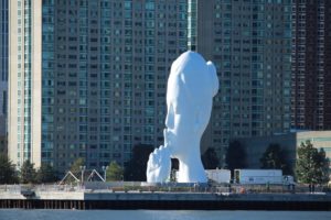 Escultura "El alma del agua". Foto: Twitter