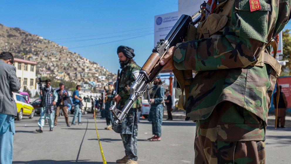 Ataque en Kabul. Foto: Twitter