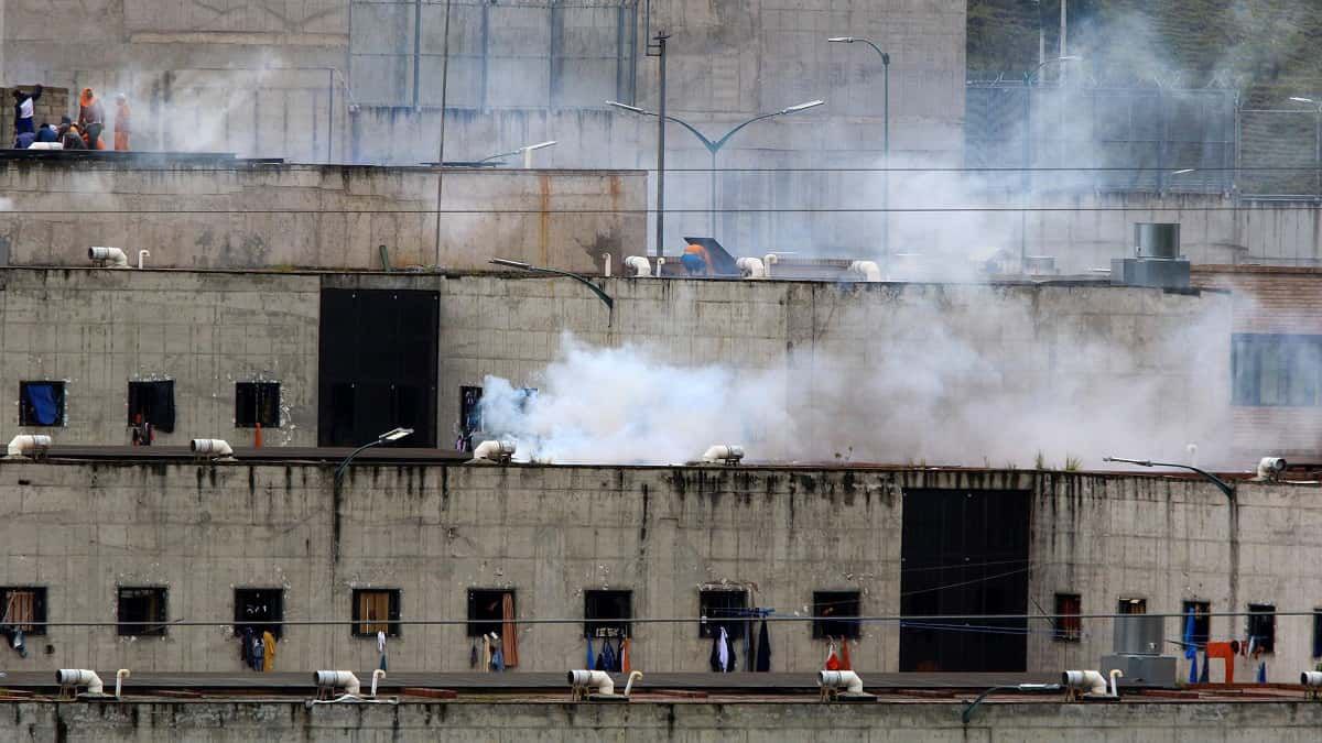 Cárcel de Ecuador. Foto: Twitter