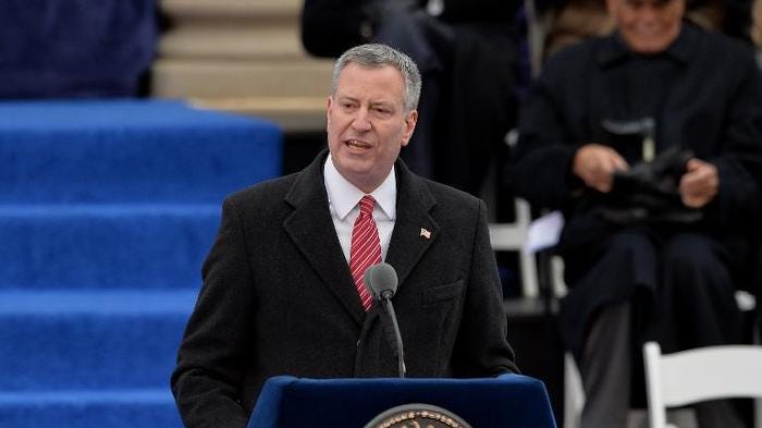 Bill de Blasio Nueva York