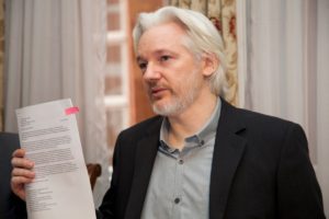 Julian Assange. Foto: Twitter