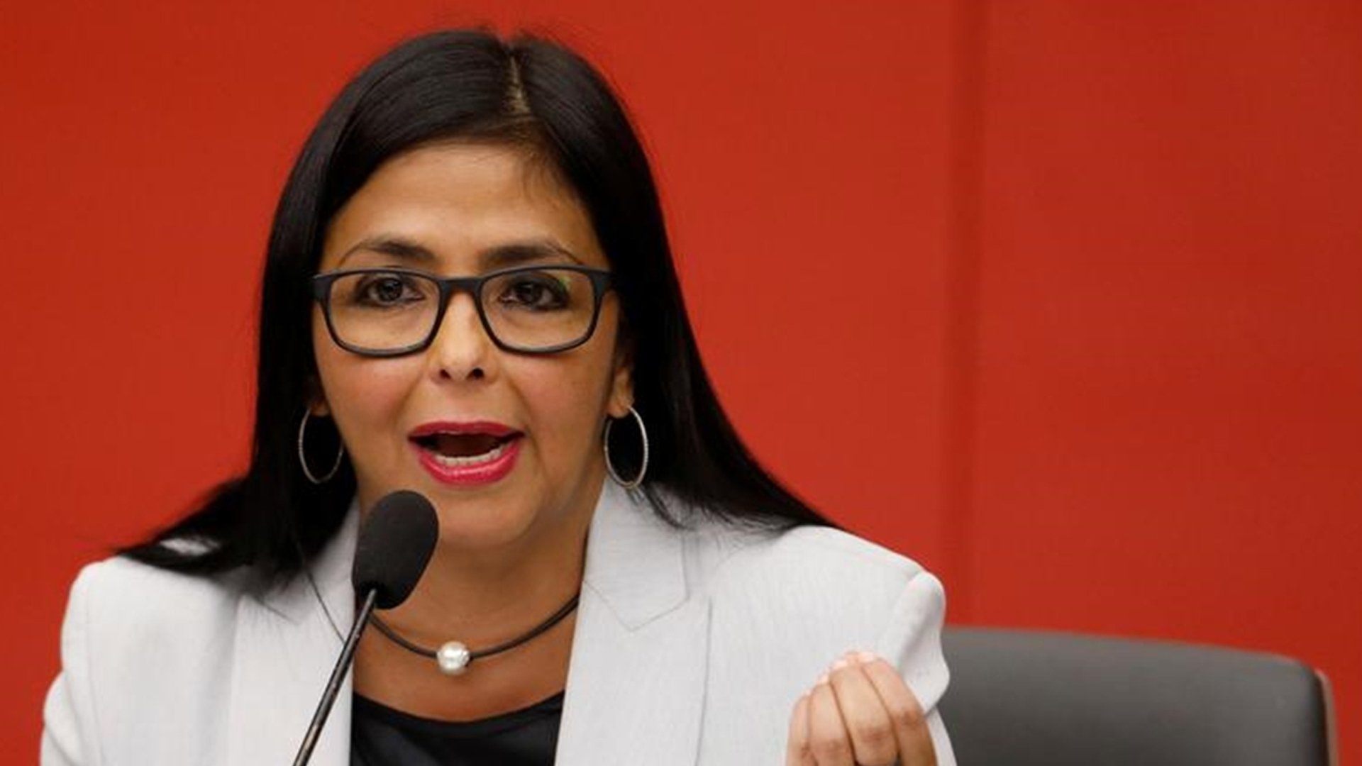 Delcy Rodríguez. Foto: Prensa Presidencial.