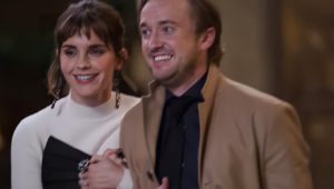 Emma Watson y Tom Felton. Foto: Twitter