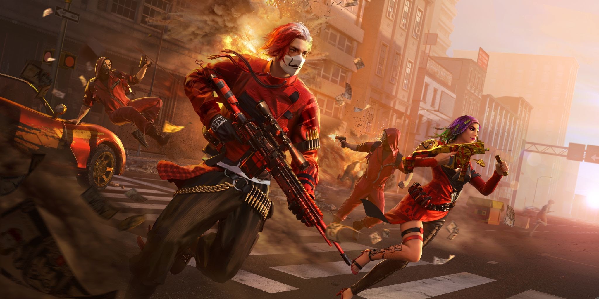 Free Fire Casa de Papel
