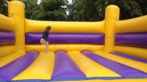 Colchón inflable.