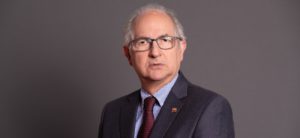 Antonio Ledezma, exiliado político venezolano.