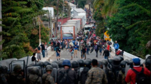 bombas Lacrimógenas migrantes