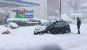 Tormenta de nieve en Estados Unidos. Foto: Twitter