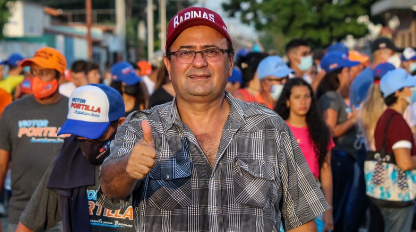 Sergio Garrido, gobernador de Barinas.
