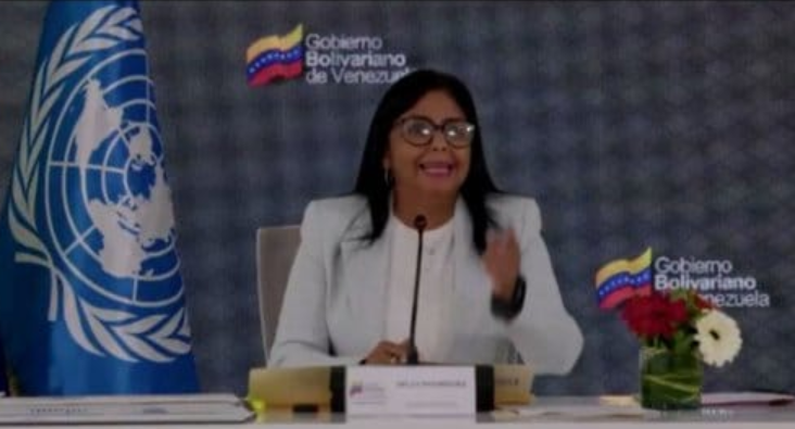 Delcy Rodríguez.