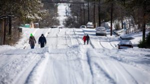 Tormenta invernal Estados Unidos
