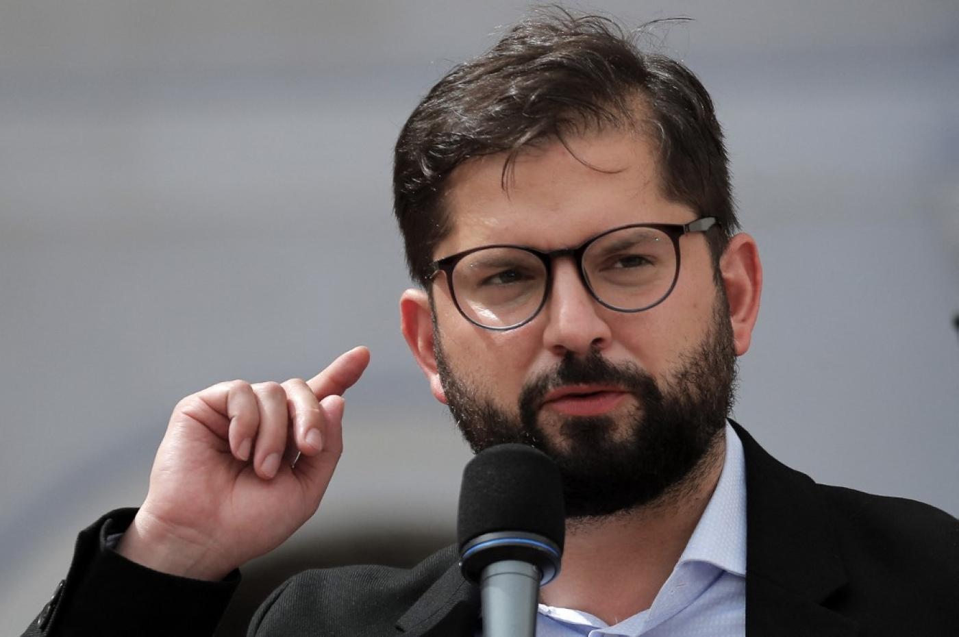 Gabriel Boric, presidente de Chile. Foto: AFP.