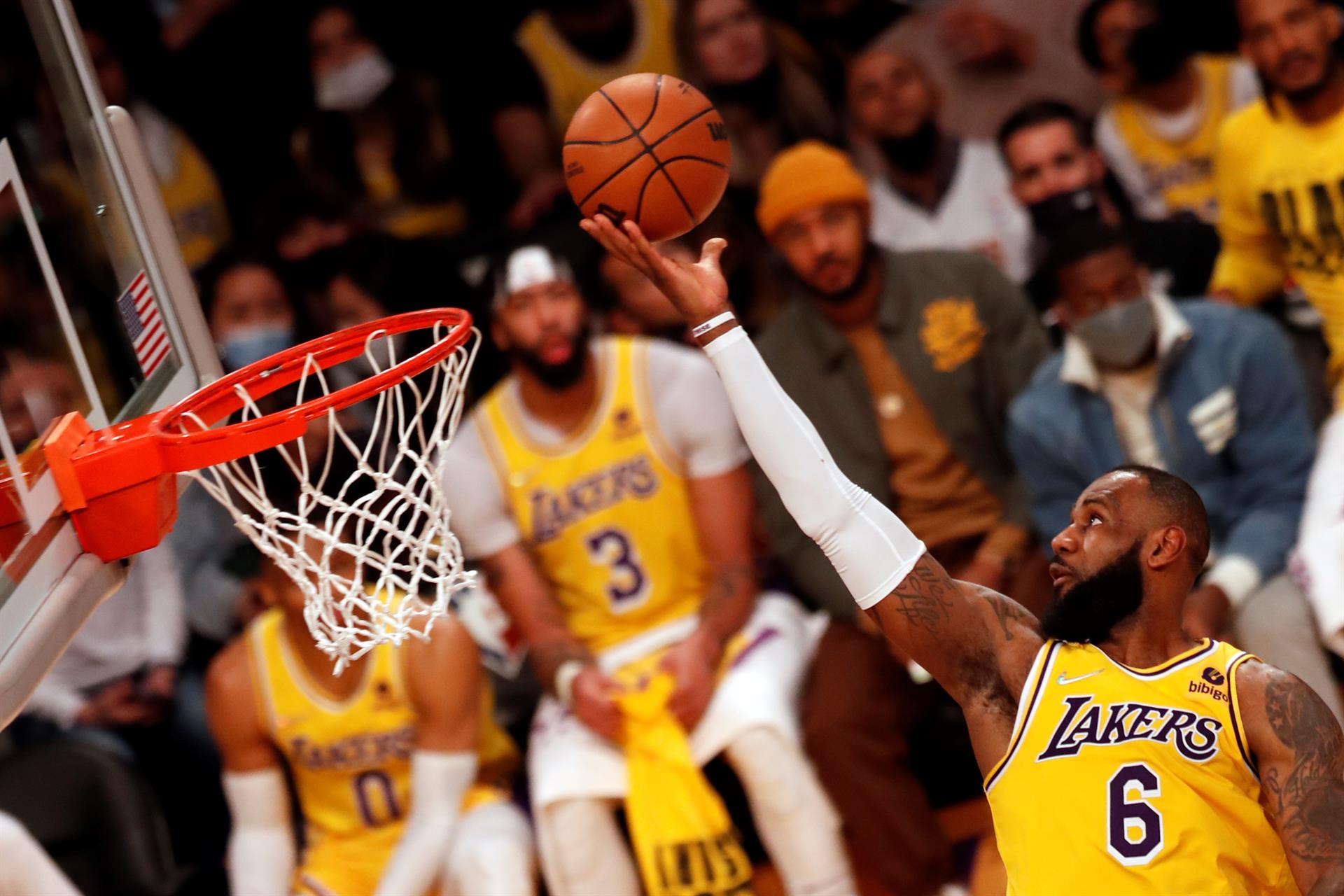 LeBron James. Foto: EFE/ Etienne Laurent