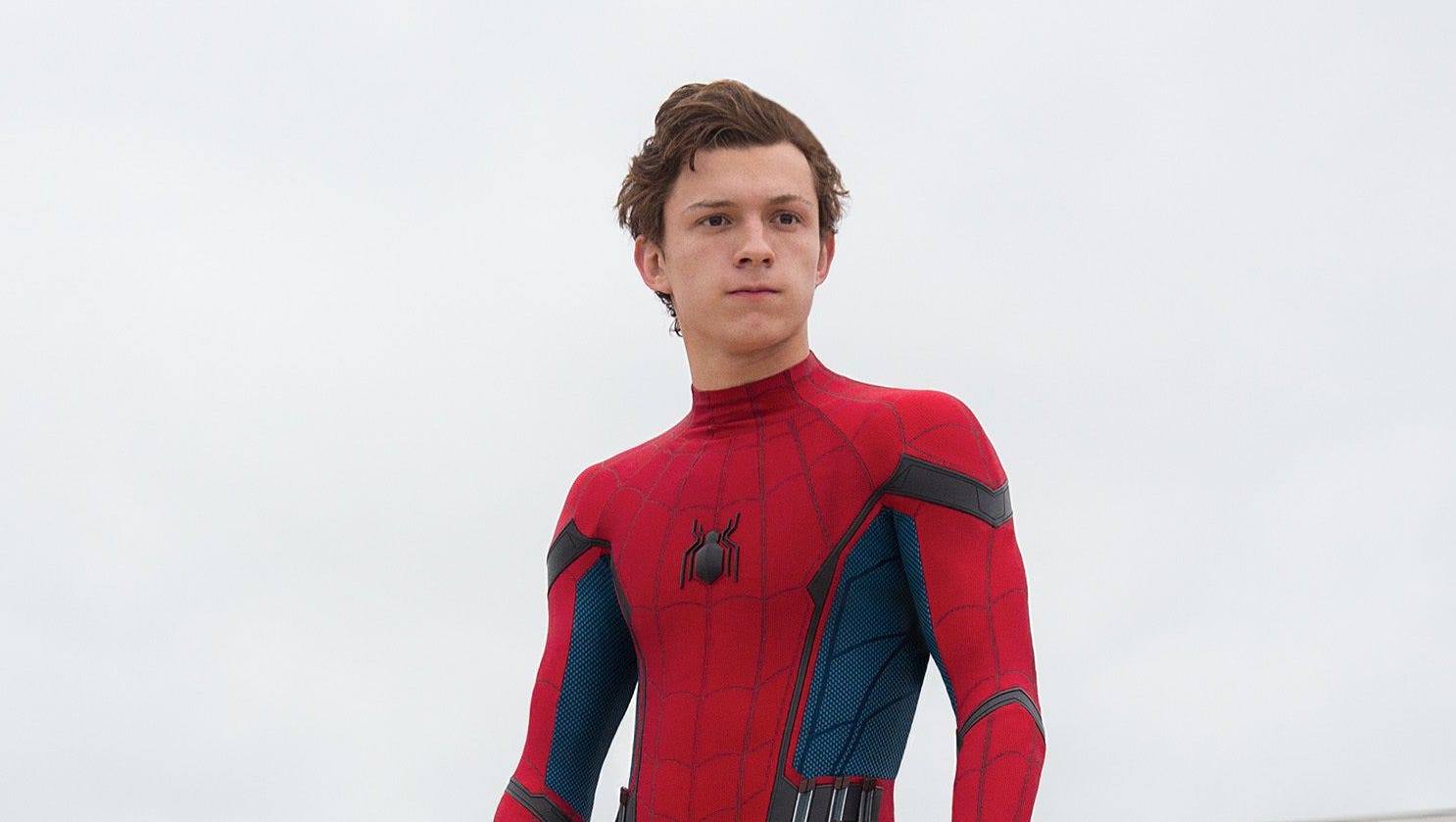 Tom Holland como Spider-Man. Foto: Chuck Zlotnick