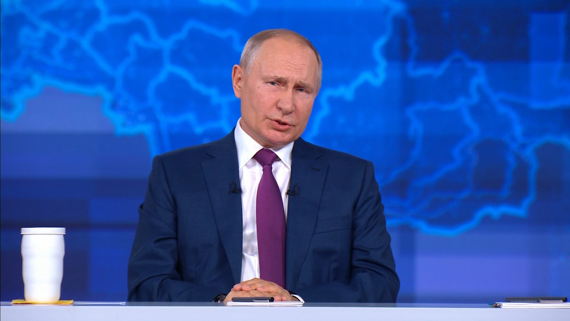 Presidente de Rusia, Vladimir Putin. Foto: AFP